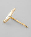 Pearl x Matte Metal Ponytail Hooks (Set of 2)