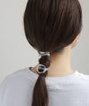 Pearl x Matte Metal Ponytail Hooks (Set of 2)