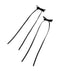 Velour Ribbon Mini Clips (Set of 2)