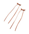 Velour Ribbon Mini Clips (Set of 2)