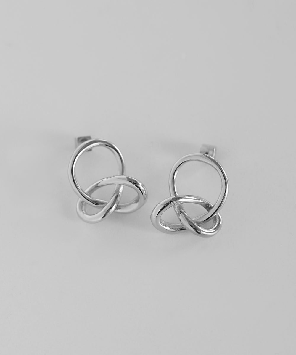 mimi33】ノットピアス[ステンレス][Ownideal]｜アネモネ・シエナロゼ