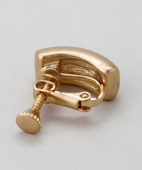 カーブマットメタルイヤリング