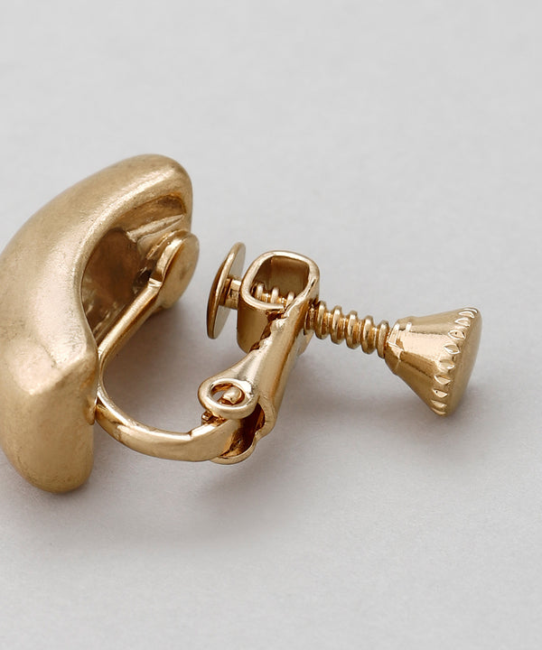 カーブマットメタルイヤリング