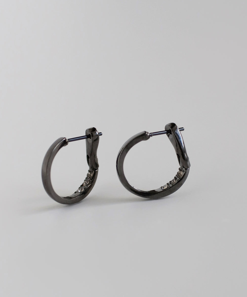 ルミナスビーズフープピアス E131H25627-W（4週間発送） ルミナスビーズフープピアス E131H25627-W（4週間発送）