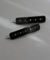 Jeweled Square Hairpins (Set of 2)
