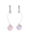 Clear Color Sphere Earrings