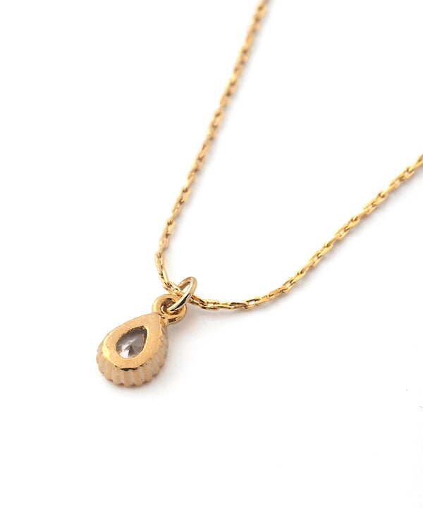 ドロップビジューネックレス