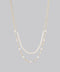 Pearl x Bead Station Double Necklace
