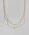 Bijou x Pearl Flower Double Necklace