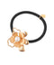 Pearl x Metal Flower Hair Tie