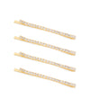 Beaded hairpins (set of 4)
