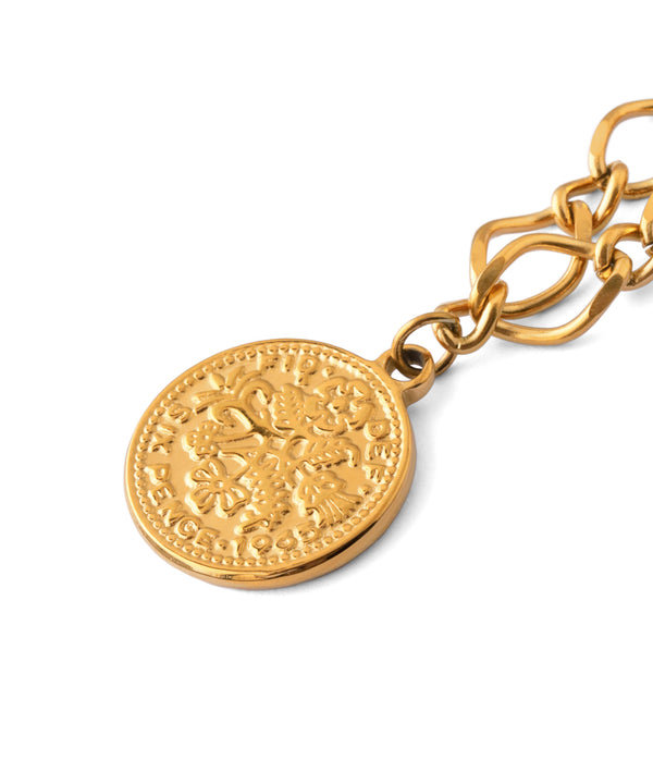 【ステンレス】コインネックレス