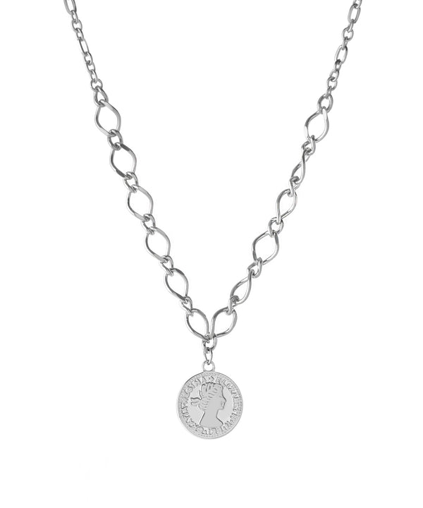 【ステンレス】コインネックレス