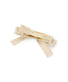 Shiny Ribbon Mini Clips (Set of 3)