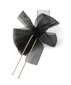 Glitter Sheer Ribbon U-Pin (Set of 3)