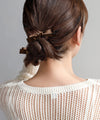 Velvet Ribbon Barrette (Set of 2)