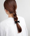 Velvet Ribbon Barrette (Set of 2)