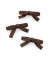 Velvet Ribbon Mini Clips (Set of 3)