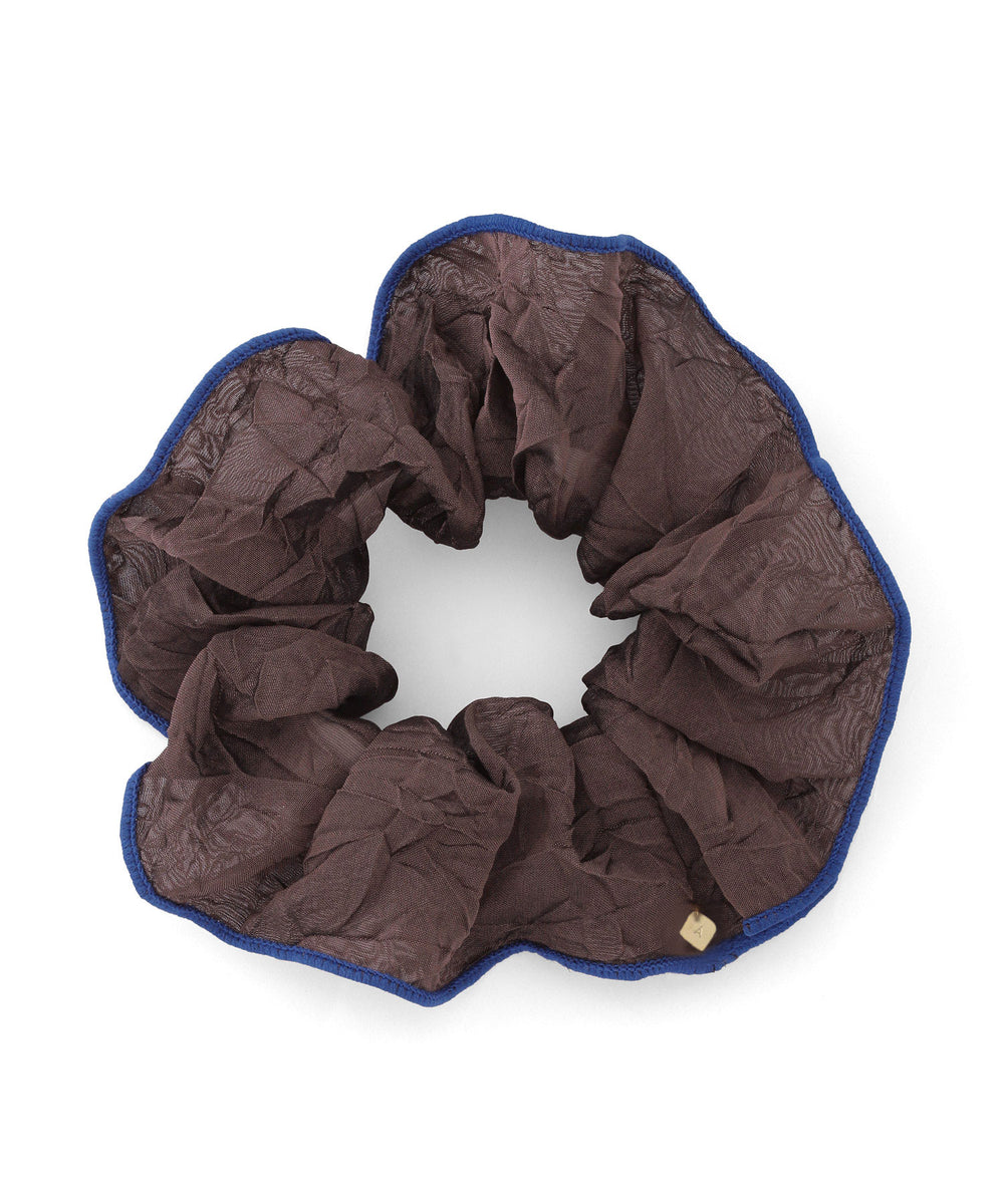 小物 0401 ANEMONE】【ノベルティー対象】バイカラーパイピングシュシュ