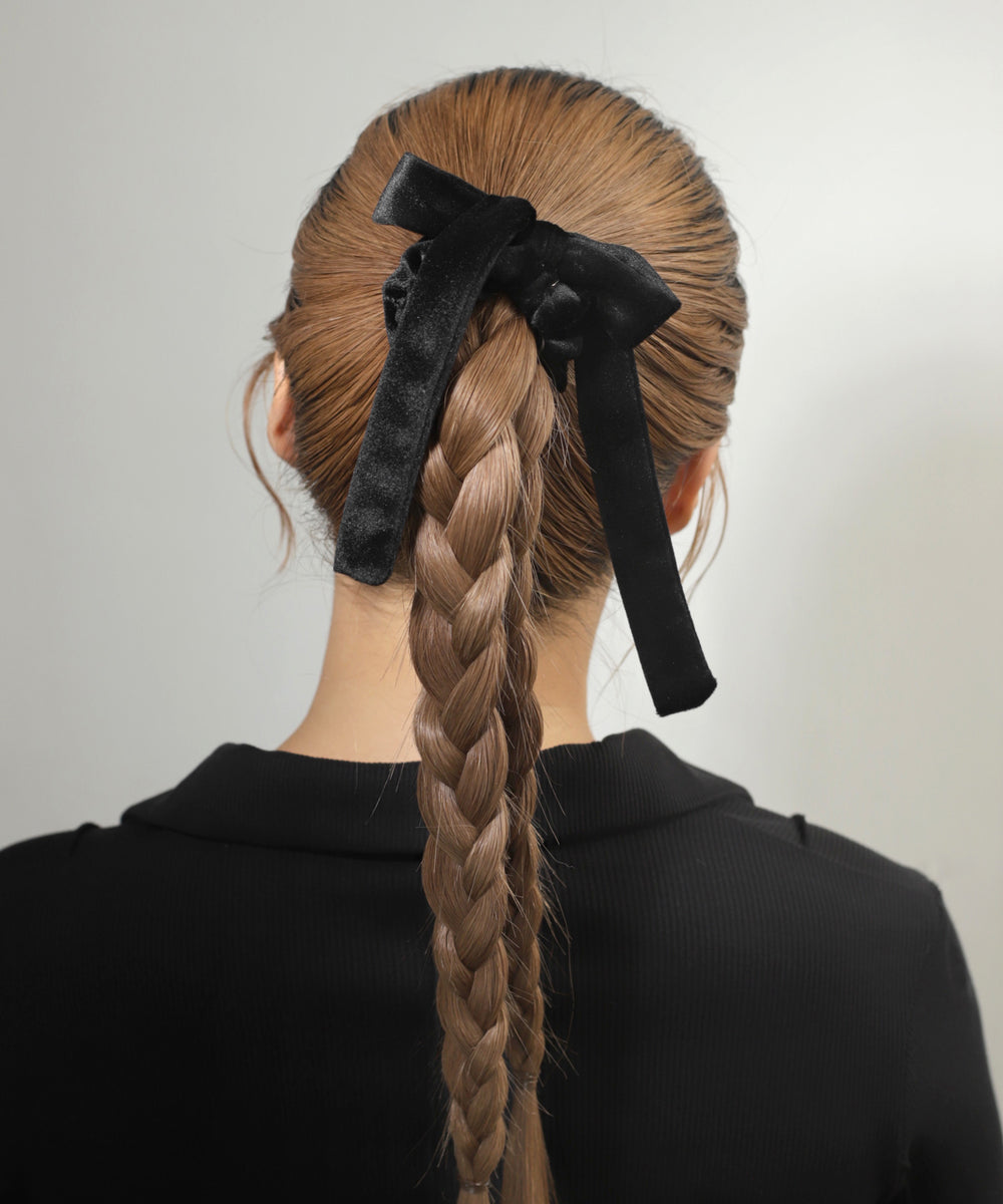 ANEMONE】ベロアリボンシュシュ｜アネモネ・シエナロゼ・ミミサン