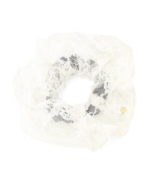 Lace scrunchie