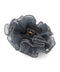 Beaded scrunchie clip