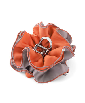 Two-tone scrunchie clip