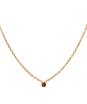 【ステンレス】誕生石ネックレス