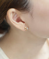 【ステンレス】スター×ビジューピアス
