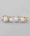 Stone x Bijou Double Line Earrings