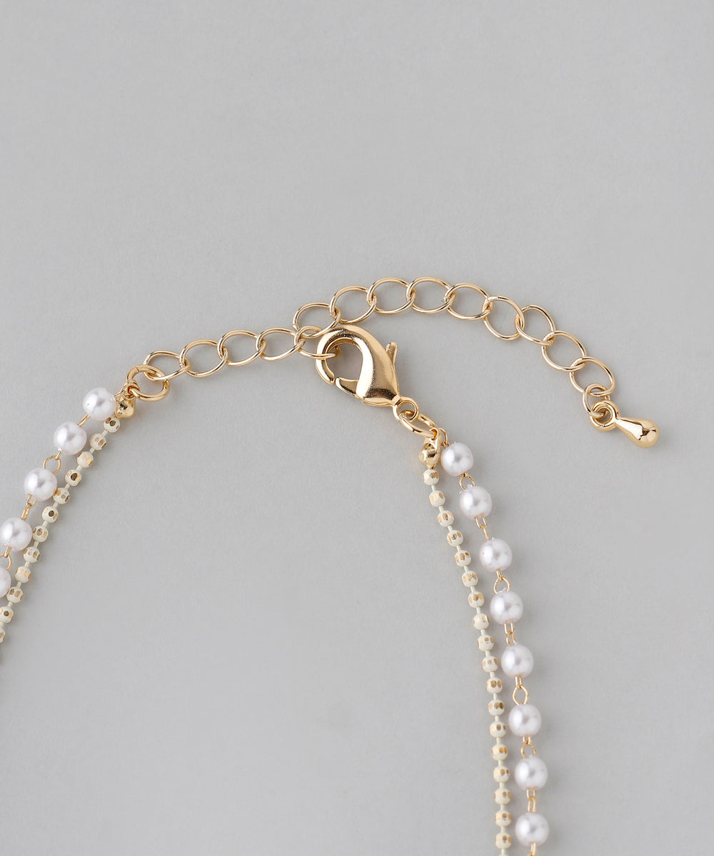 ANEMONE】ミニパール×ボールチェーンネックレス｜SANPO ONLINE