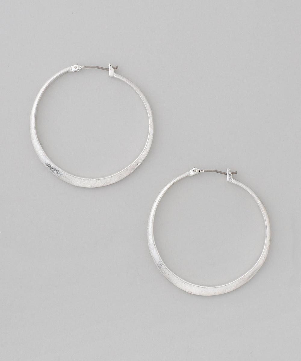 ANEMONE】マットメタルフープピアス｜SANPO ONLINE(サンポーオンライン)