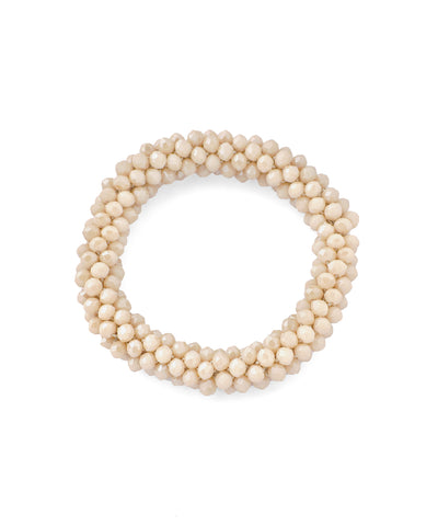 カットガラスビーズシュシュ