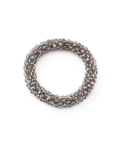 Cut Glass Bead Scrunchie