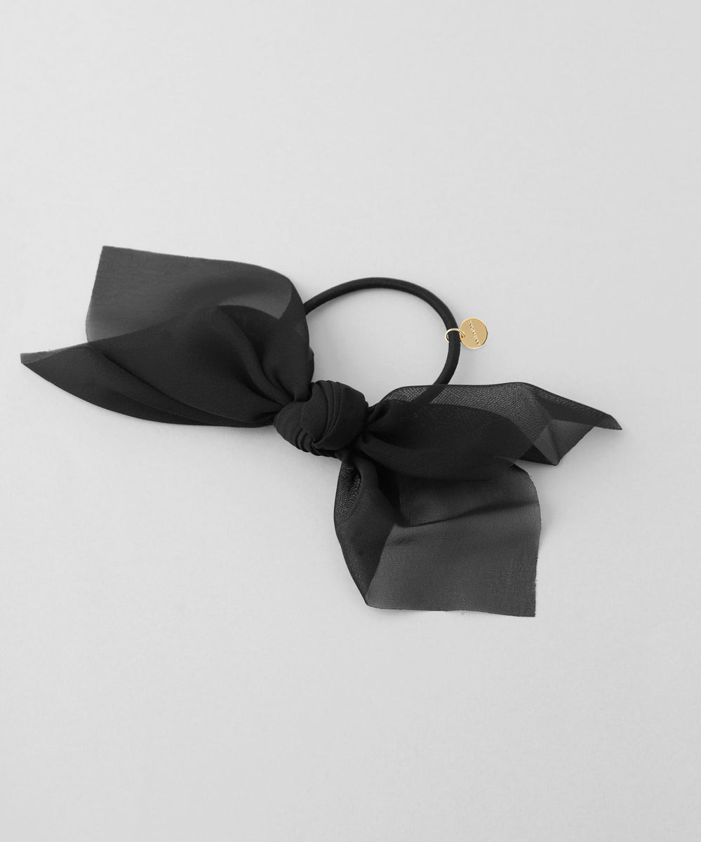 ANEMONE】シックカラーシアーリボンヘアゴム｜SANPO ONLINE(サンポー