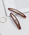 Oval Frame Snap Pins (Set of 2)