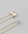 Pearl and Bijou U-pins (set of 4)