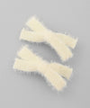 Shaggy Ribbon Clips (Set of 2)