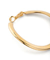 Metal Wave Hoop Earrings