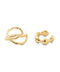 Nuance Metal Ear Cuffs (Set of 2)