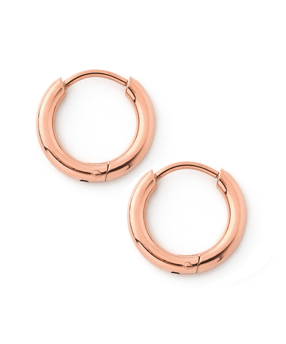 ANEMONE】【ステンレス】フープピアス｜アネモネ・シエナロゼ