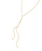 Twisted Chain Y Necklace