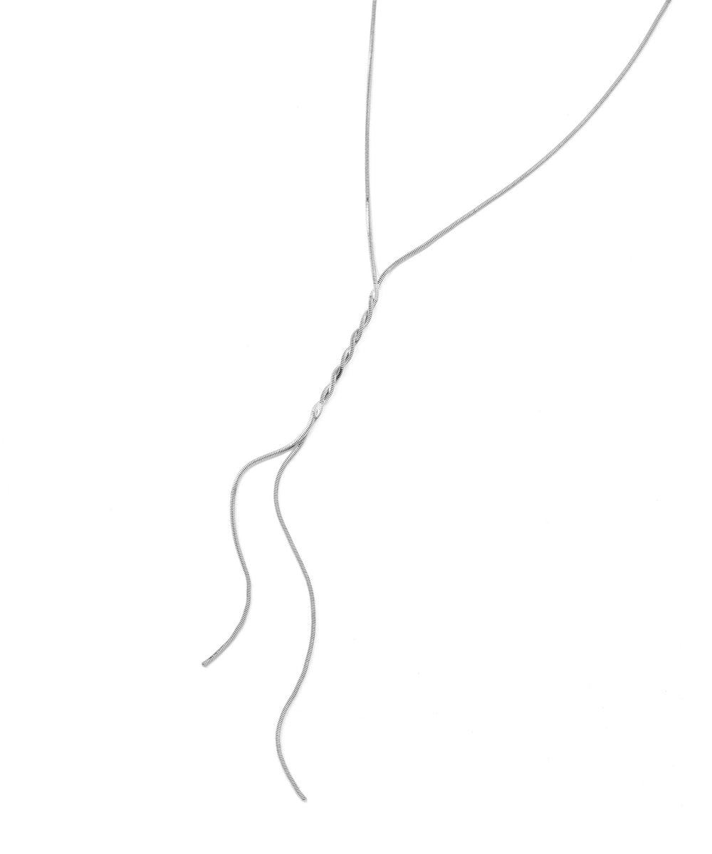 アネモネ ANEMONE】ツイストチェーンY字ネックレス｜アネモネ・シエナロゼ