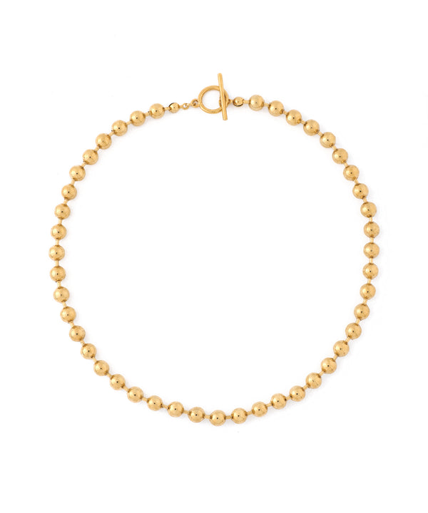 ボールチェーンマンテルネックレス