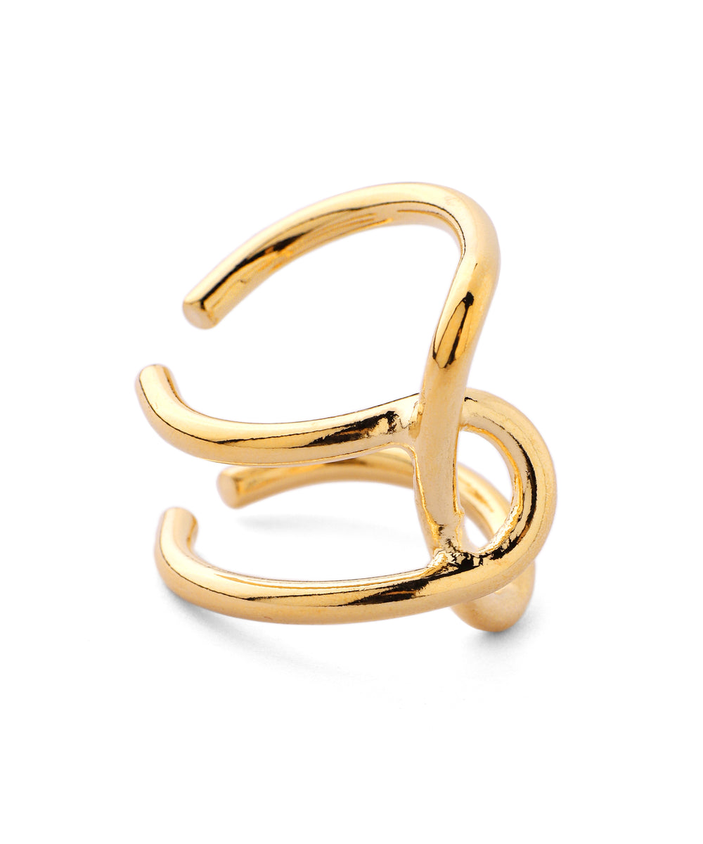 ANEMONE] Double Metal Line Ring | Anemone, Sienna Rose, Mimi