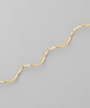 Wave Metal Pipe Necklace
