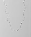 Wave Metal Pipe Necklace