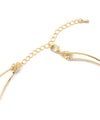 Wave double necklace