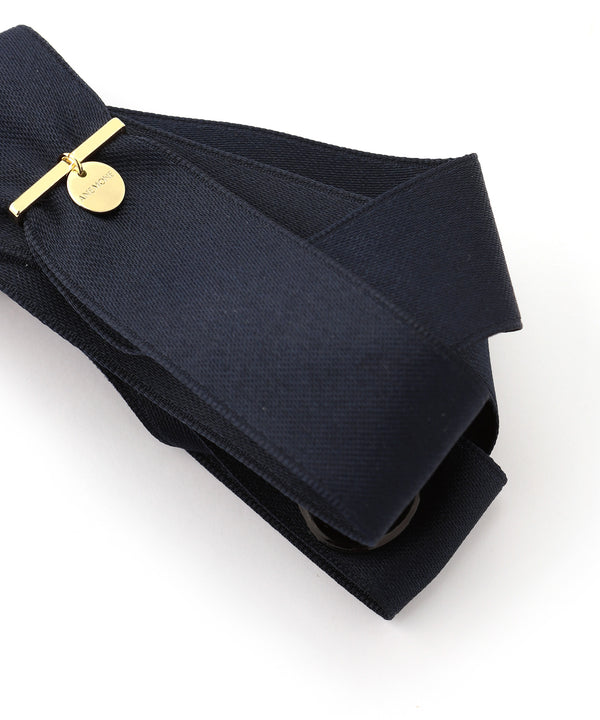 メタルポイントのリボンバナナクリップ