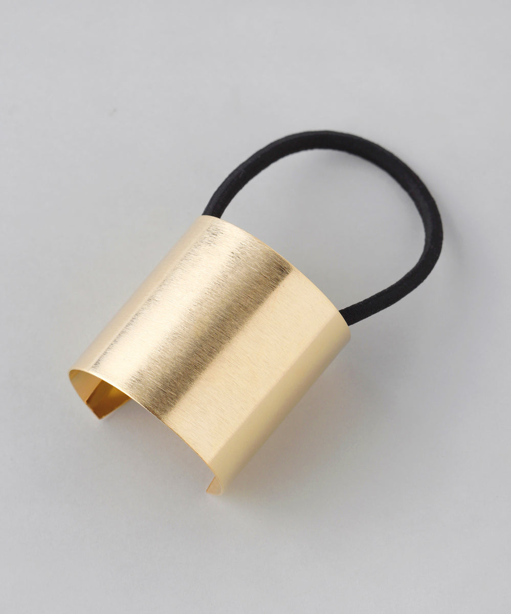 ヘアゴム No.102 ANEMONE】メタルカーブプレートヘアゴム｜SANPO ONLINE(サンポー